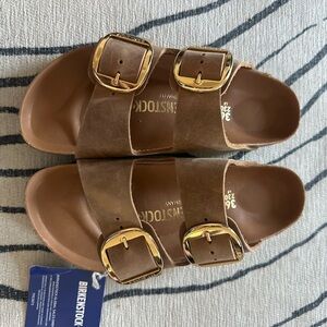 Birkenstock Arizona Big Buckle- BROWN